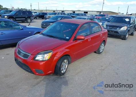 2011 Kia Rio Lx from USA, damaged, VIN KNADH4A33B6940977